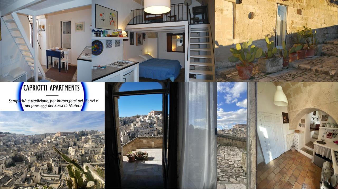 Capriotti Apartments - Nel Cuore Dei Sassi Matera Exterior foto